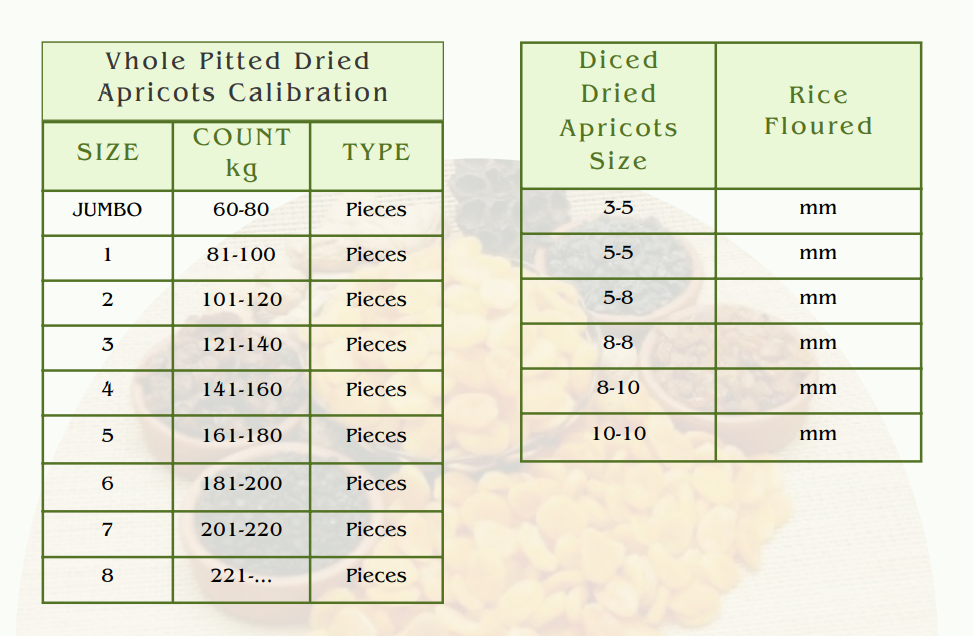 DRIED APRICOT
